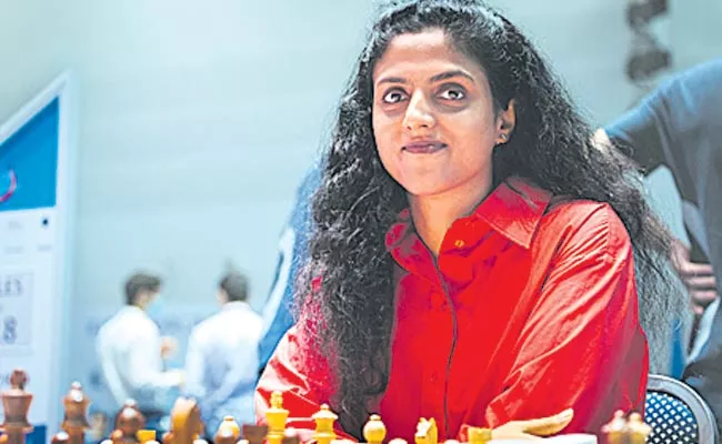 Women World Chess Championship: Round 2 India Beat Spain - Sakshi