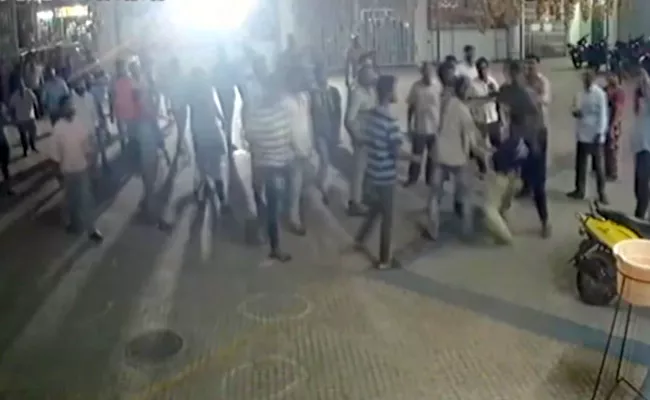 Congress Councilor Attacks On Youth At Miryalaguda - Sakshi
