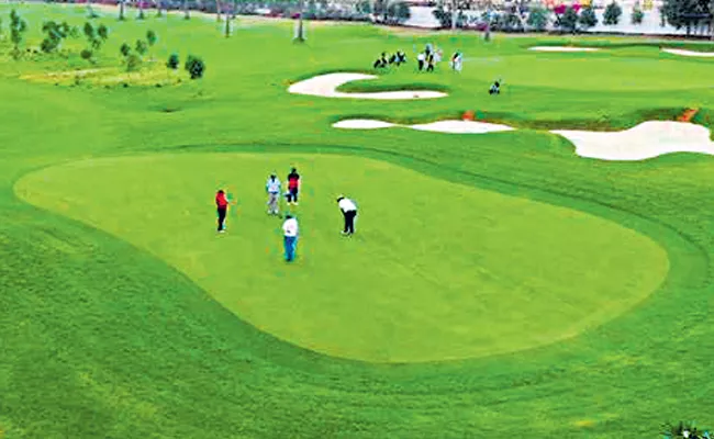 Open Golf in vizag from today  - Sakshi