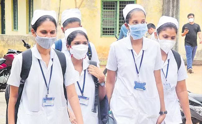 Release of Staff Nurse Provisional Merit List - Sakshi