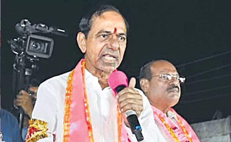 KCR Fires on Congress Party