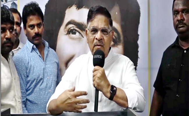 Producer Allu Aravind Great Words About Superstar Krishna Sakshi