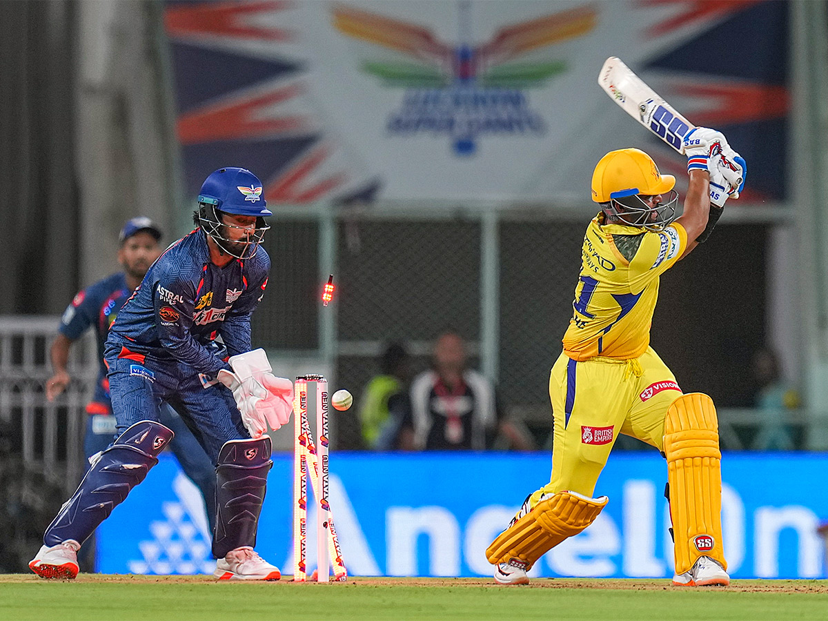 IPL 2024 T20 cricket match between Chennai Super Kings and Lucknow Super Giants - Sakshi