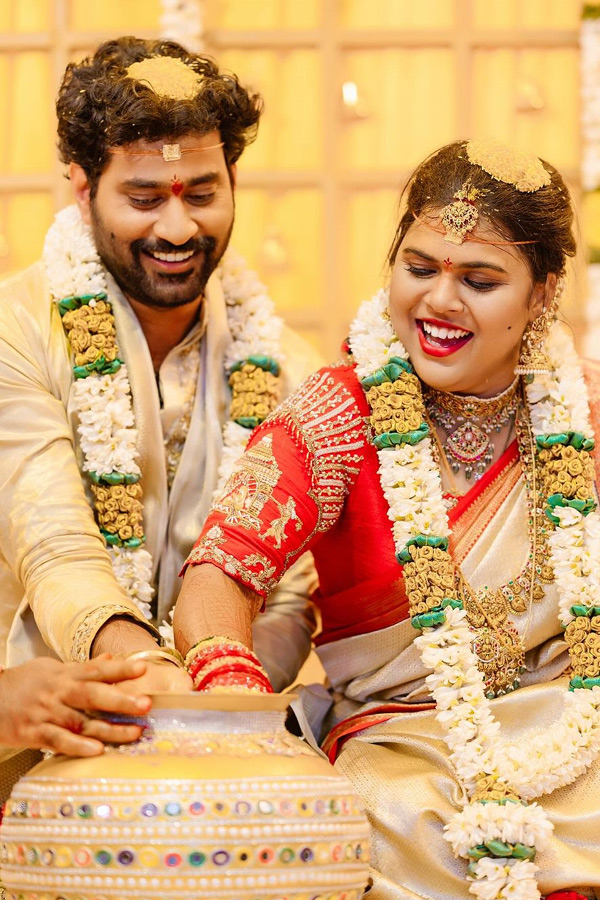 Masooda Movie Actor Thiruveer Wedding Photos - Sakshi