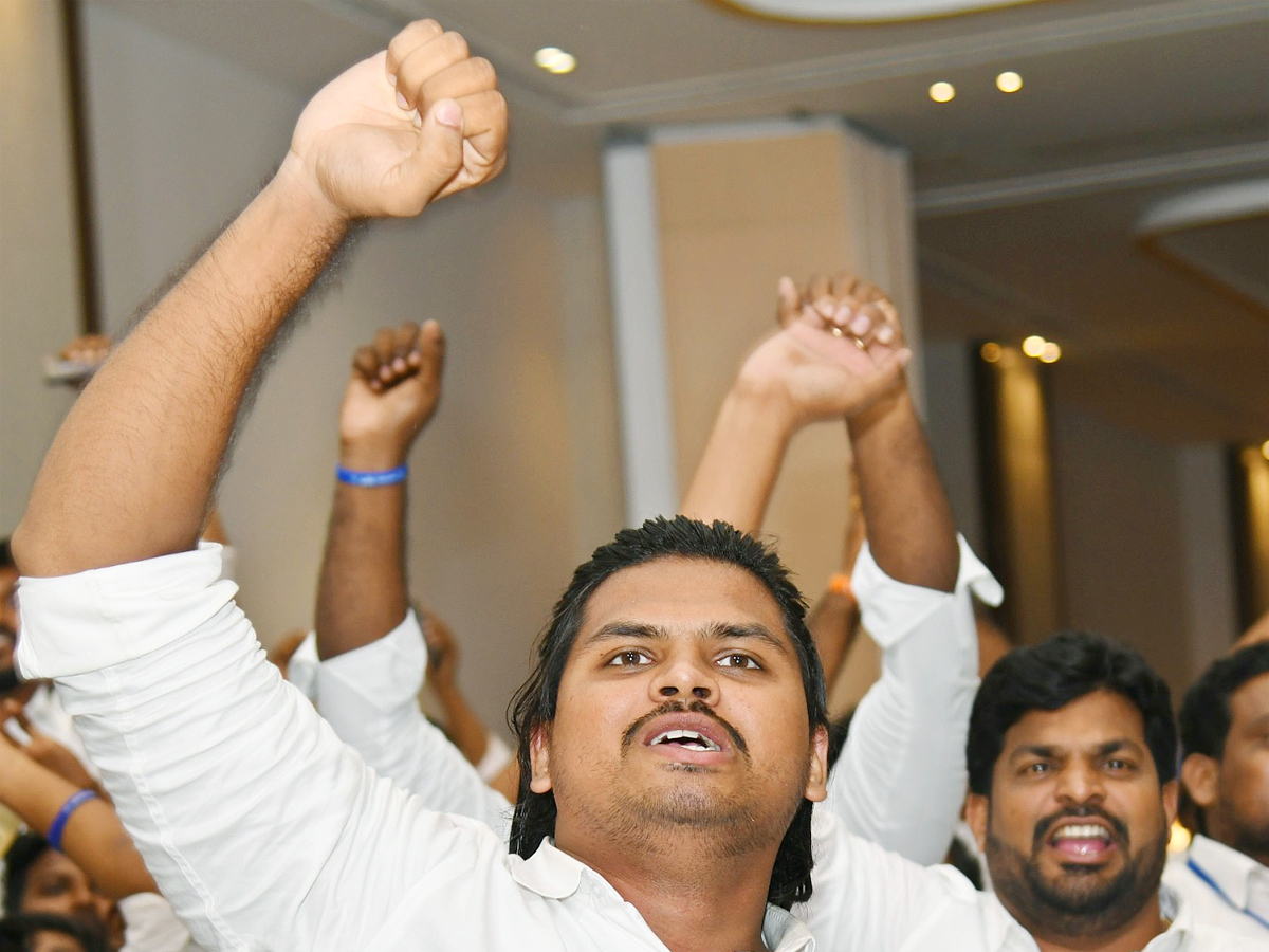  YSRCP Social Media Wing Activists About CM Jagan Governance Photos - Sakshi