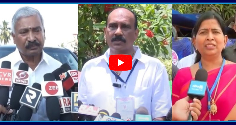 YSRCP Leaders Cast Votes In AP Elections 2024
