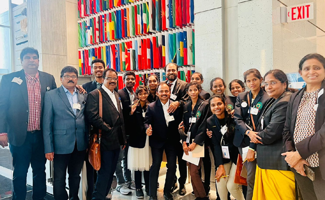 Andhra Pradesh govt Schools Students Attended the World Bank Event in Washington DC Photos - Sakshi