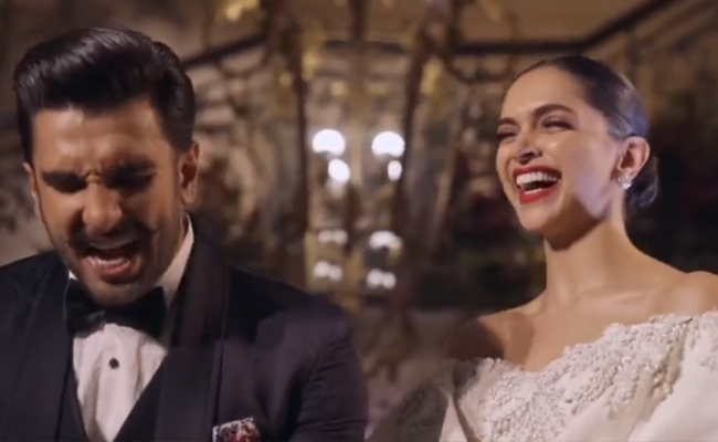 Deepika Padukone And Ranveer Singh reveal wedding video on Koffee With Karan After 5 years tying the knot Photos - Sakshi