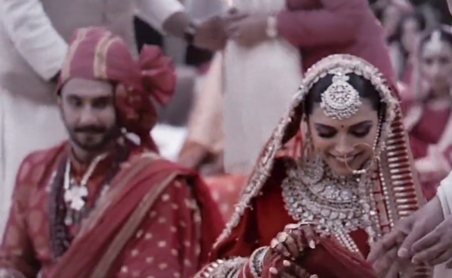 Deepika Padukone And Ranveer Singh reveal wedding video on Koffee With Karan After 5 years tying the knot Photos - Sakshi