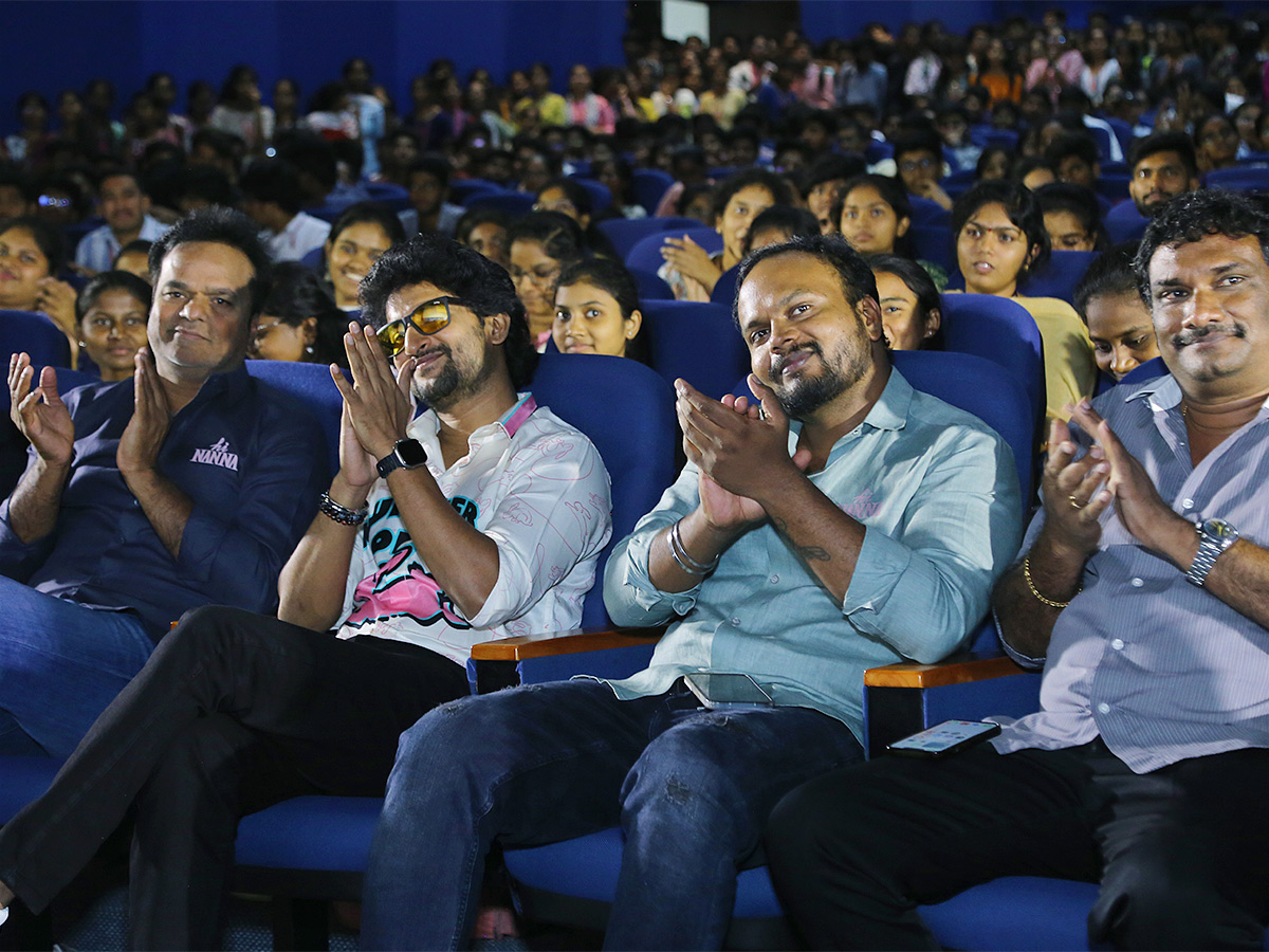 Hi naana Movie team Vardhaman college photos - Sakshi