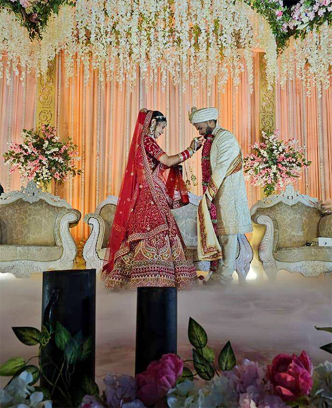 Indian Cricketer Mukesh Kumar Wedding Pics - Sakshi