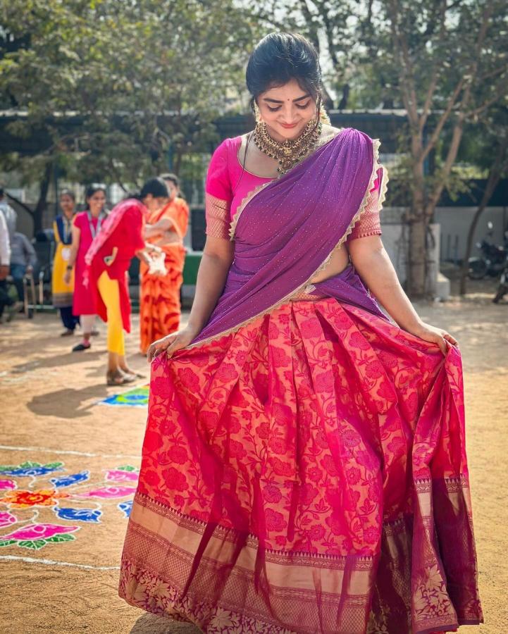 Tollywood Anchors Celebrated Sankranthi Festivital Photos - Sakshi