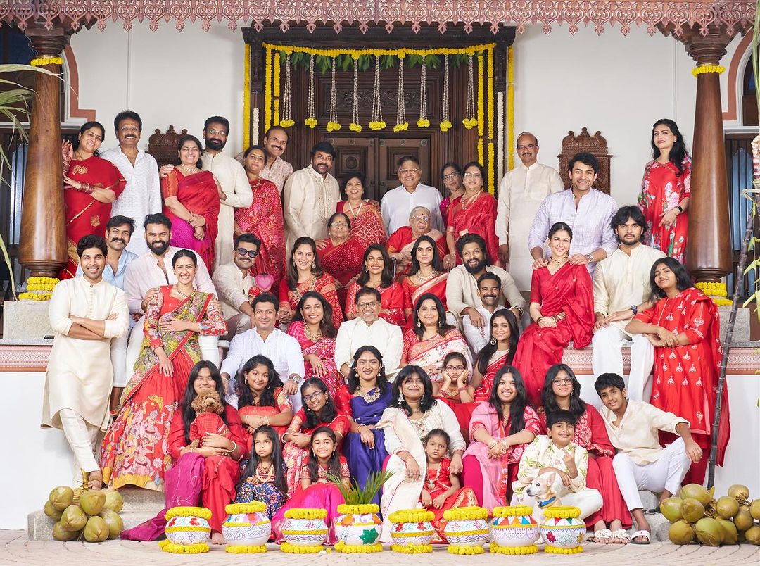 Mega Familys Grand Sankranti Celebrations In Bangalore Farmhouse Photos - Sakshi
