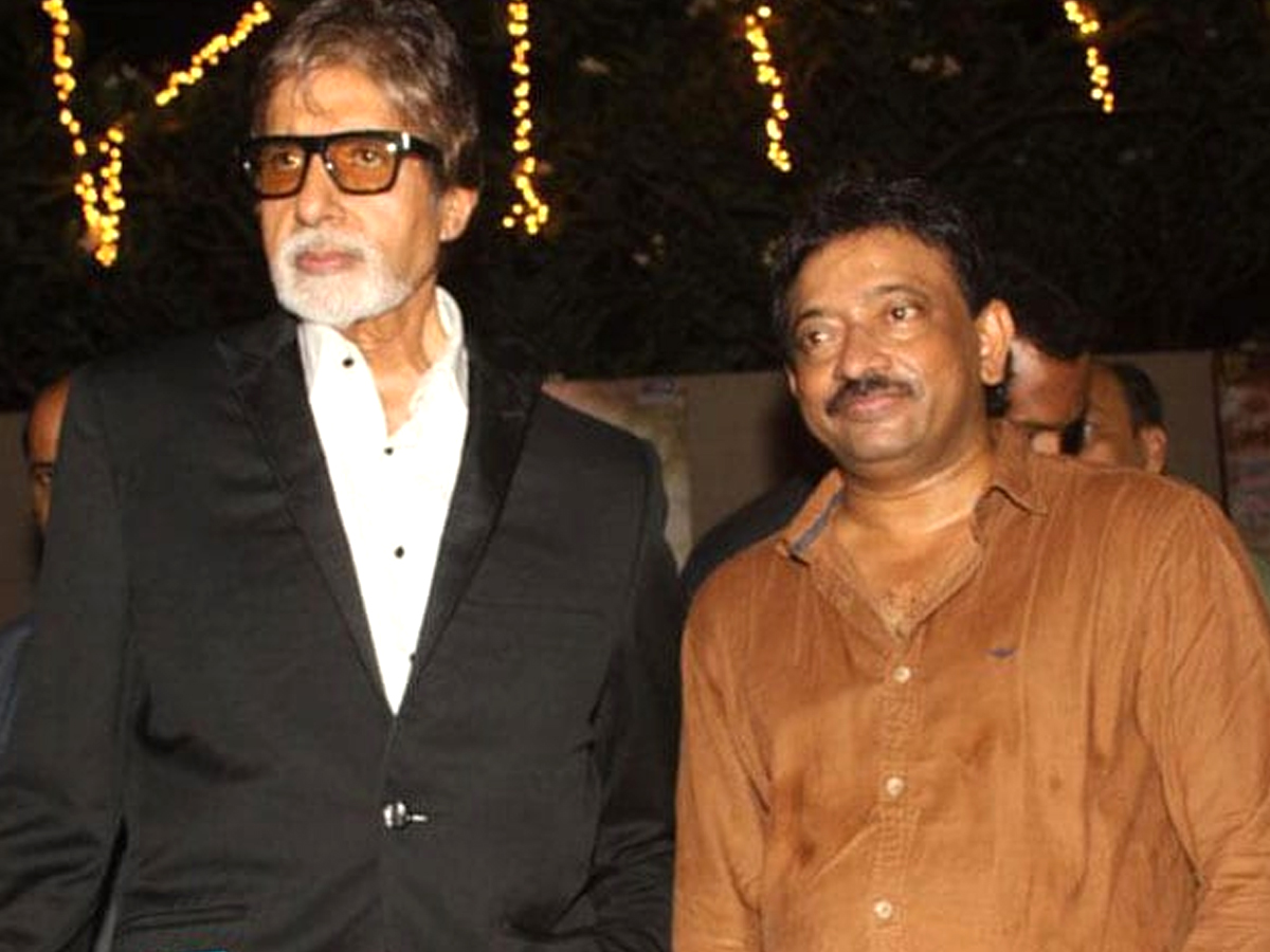 Amitabh Bachchan At RGVs Den In Hyderabad Photos - Sakshi