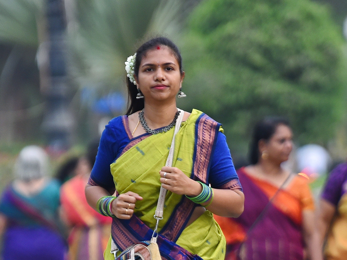 Saree Run at People Plaza Photos - Sakshi
