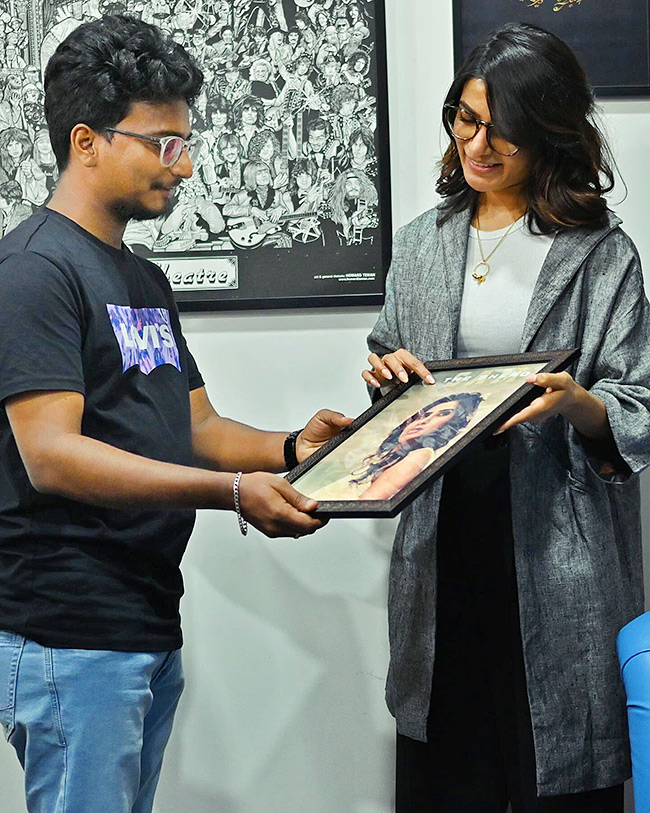 Actress Samantha Ruth Prabhu Lovely Fans Meet In Hyderabad, Photos Gallery Inside - Sakshi