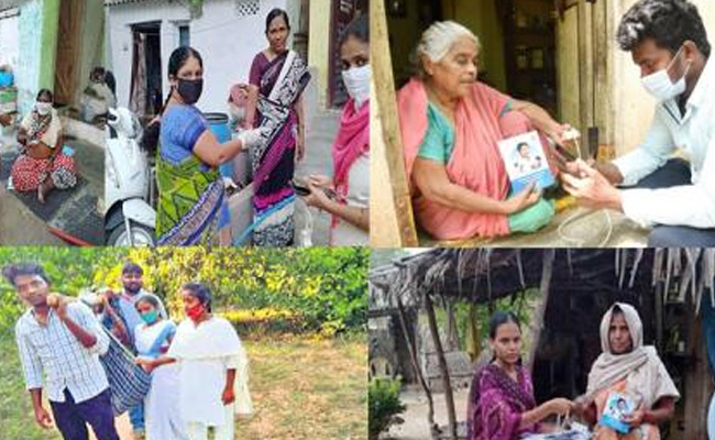Welfare Bridges Volunteers, AP Grama Volunteers Special File Photos Gallery Viral - Sakshi