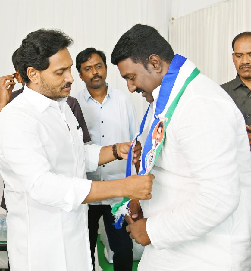 AP Opposition Party Leaders Joined In YSRCP - Sakshi