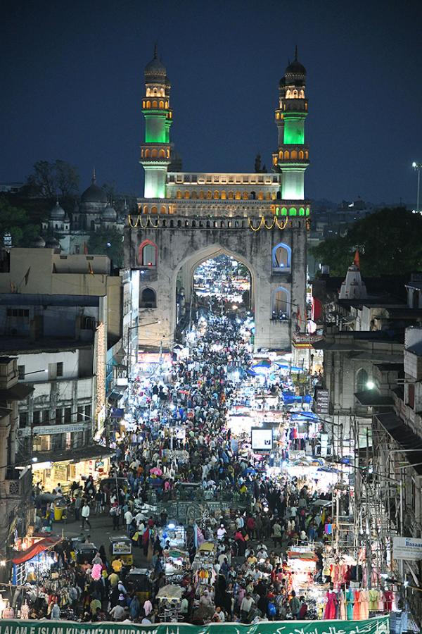 ramadan celebration 2024 at charminar photos - Sakshi