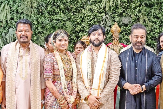 Director Shankar Daughter Aishwarya Shankar and Tarun Karthikeyan Wedding Photos - Sakshi
