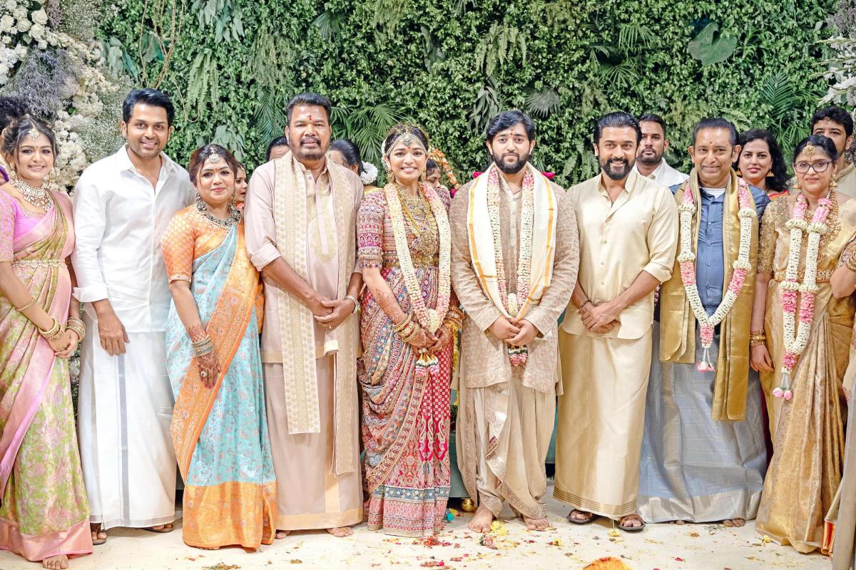 Director Shankar Daughter Aishwarya Shankar and Tarun Karthikeyan Wedding Photos - Sakshi