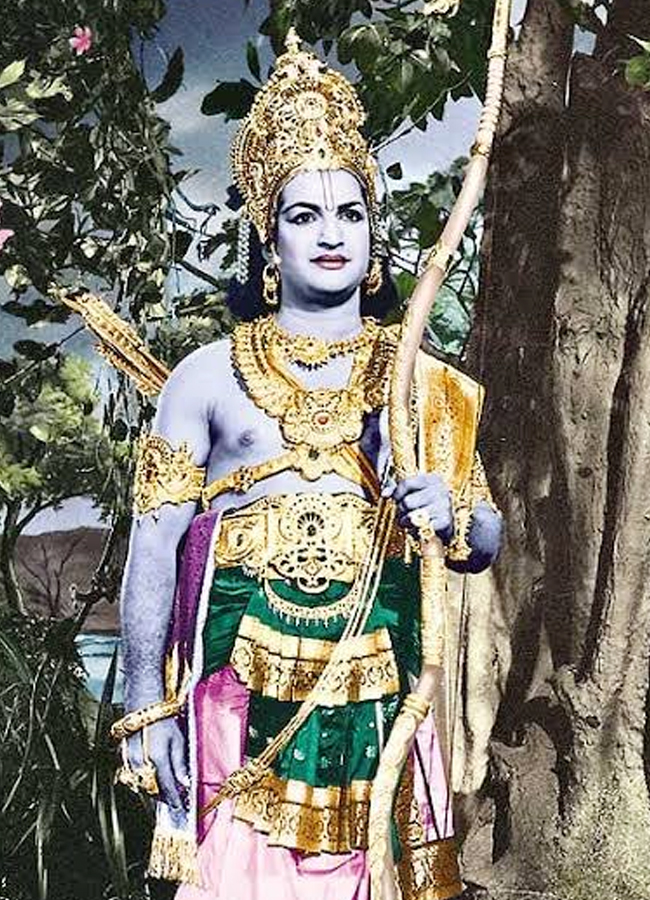 Actors Who Played As Lord Rama On Silver Screen - Sakshi