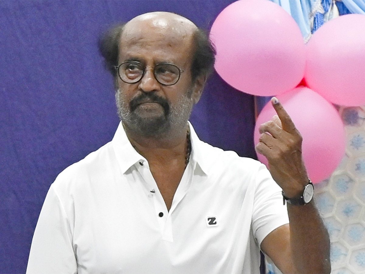 Celebrities Casted Lok Sabha Elections 2024 in Chennai - Sakshi