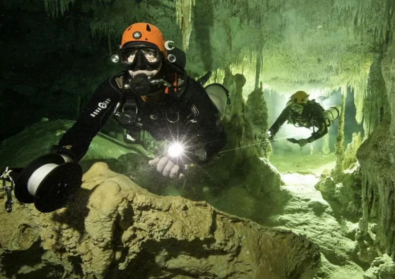 world longest underwater cave system in mexico - Sakshi