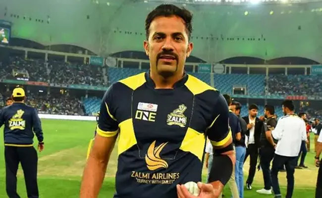 Pakistan Cricketer Wahab Trolled for whiskers - Sakshi