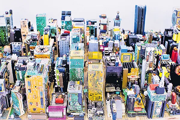 Computer City with Chips and Transistors - Sakshi