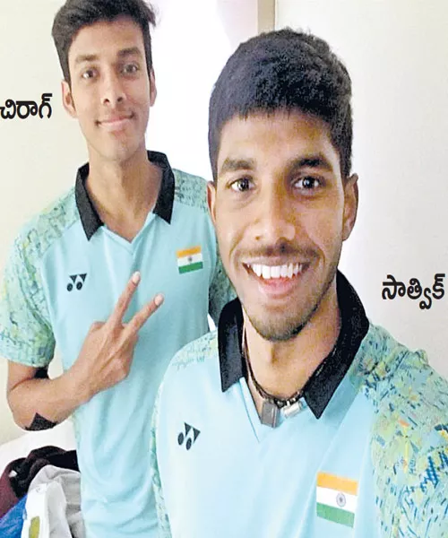Sateik pair look stay on Commonwealth medal - Sakshi