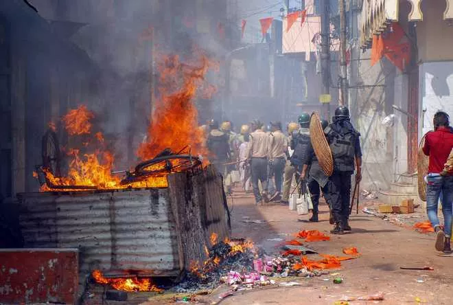 Centre Seeks Report From Bengal On Ram Navami Violence  - Sakshi