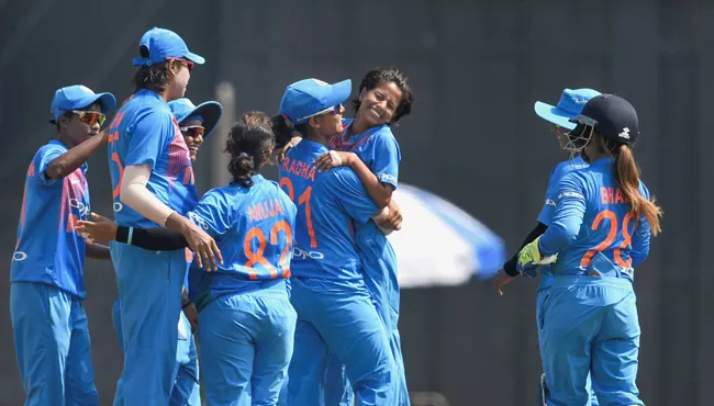 Mandhana and Patil give India consolation win - Sakshi