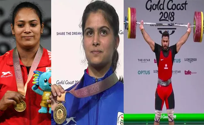 India at the fourth spot in the medals tally In Commonwealth Games - Sakshi