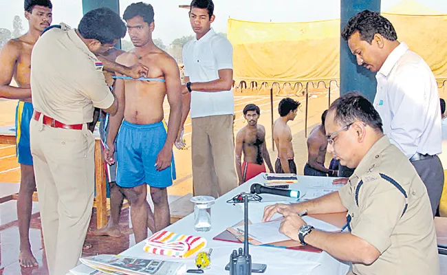 Telangana Police Recruitment Board Introducing RFID Tag System - Sakshi
