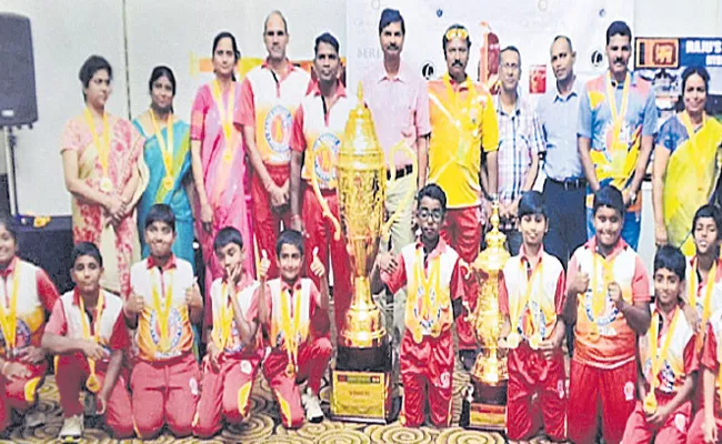 Rajus Cricket Club Teams got Titles - Sakshi