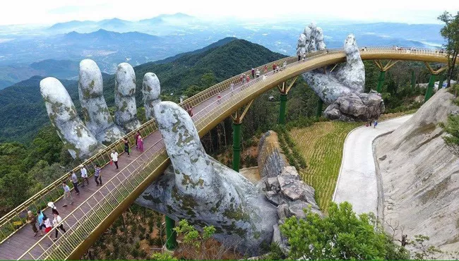 Vietnam Golden Bridge - Sakshi