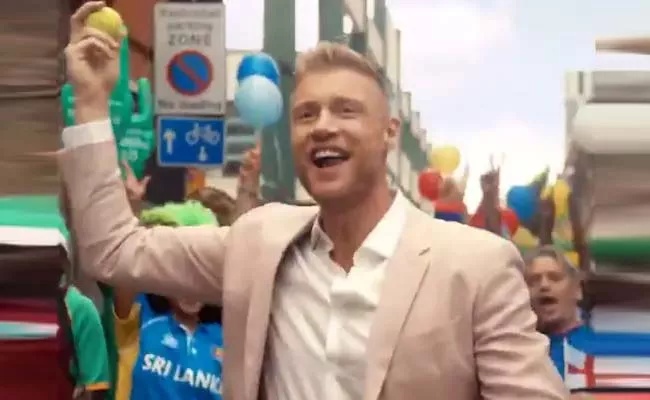 Andrew Flintoff On Top Of The World Promotional Video For the World Cup 2019 - Sakshi