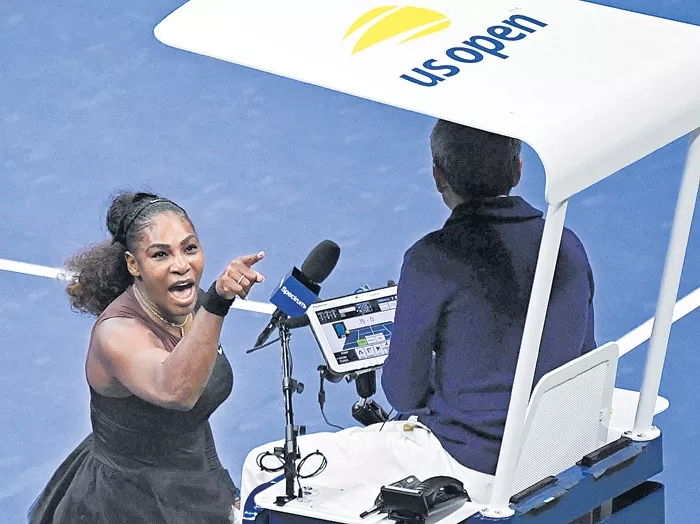 Umpire in Serena Williams U.S. Open final got it all wrong - Sakshi