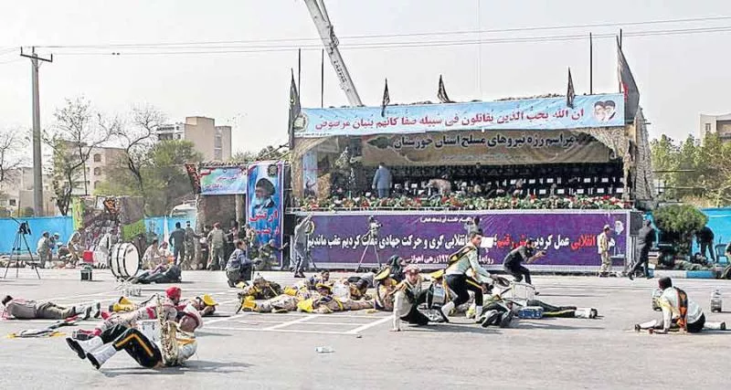 Gunmen kill 25, including 12 Revolutionary Guards, in attack on Ira - Sakshi