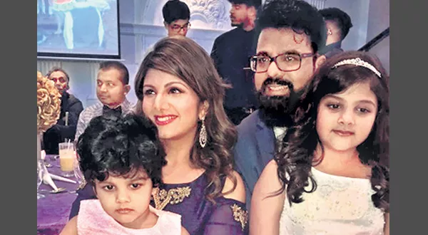 Actress Rambha blessed with a baby boy - Sakshi
