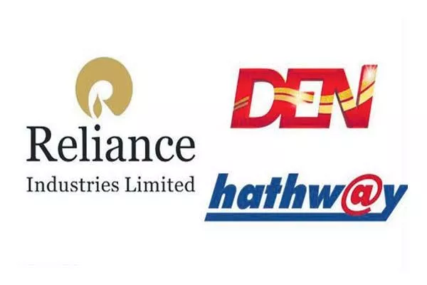 Reliance to buy majority stakes in Den Networks, Hathway Cable for Rs 5,230 crore - Sakshi