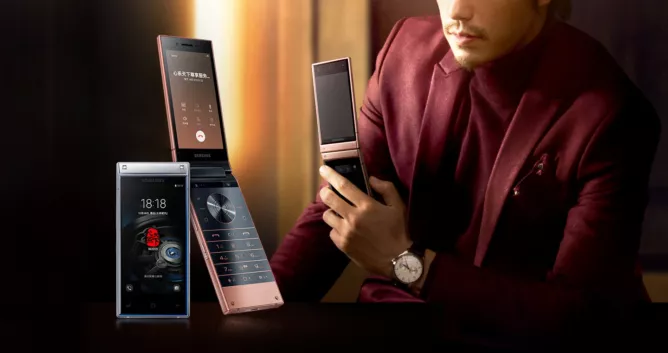Samsung W2019 unveiled: High-end flip phone comes with flagship specs    - Sakshi