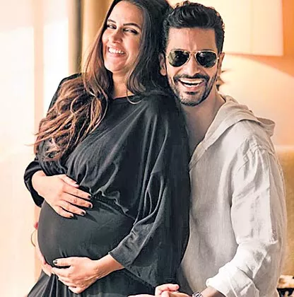 Neha Dhupia and Angad Bedi blessed with baby girl - Sakshi