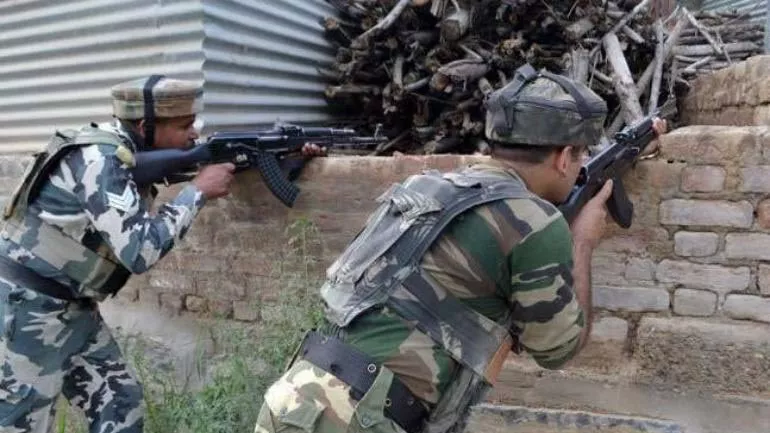 Army jawan, 7 terrorists killed in 2 separate J&K encounters - Sakshi
