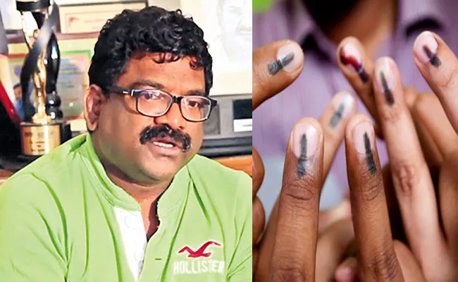 lyricist Write On Election Song In Sarkar movie - Sakshi