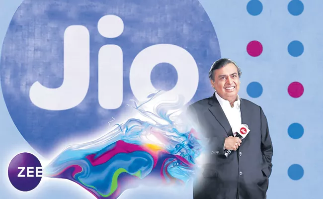 Reliance Jio likely to buy stake in Subhash Chandras Zee Entertainment, says report - Sakshi