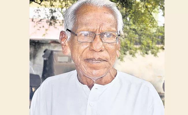 Ap Vittal Tribute To Communist Party Senior Leader Vardelli Buchi Ramulu - Sakshi