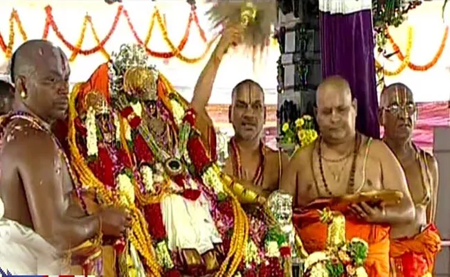 Sri Sita Rama Kalyanam Celebration In Khammam - Sakshi