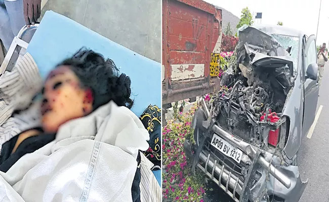 Hero Sudhakar Komakula Car Accident in Mangalagiri - Sakshi